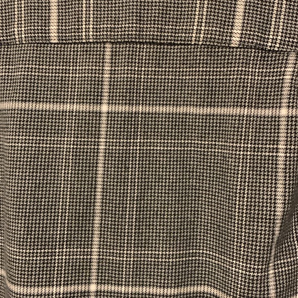 Express gray flannel shirt button up size small - Picture 3 of 3